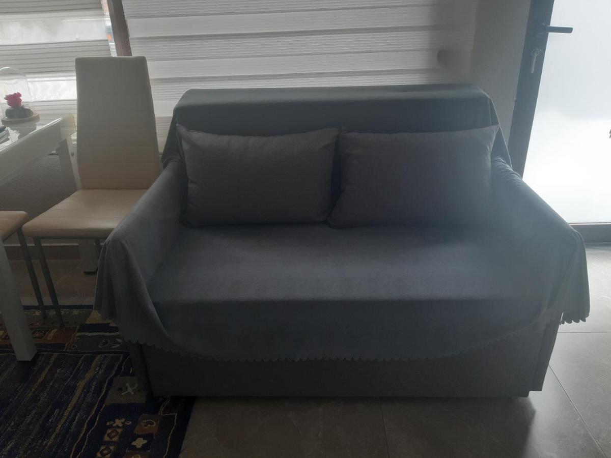 Soula'S Sunshine Blue Apartment Nea Karvali Bagian luar foto